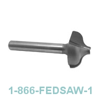 Plunge Ogee Bits (1/4" Shank)