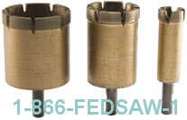 Sintered Core Drills - Thick Segment