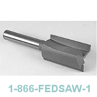Straight Bits 3/8" Shank Double Flute